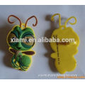 New arrival lovely bee shape rubber pencil topper